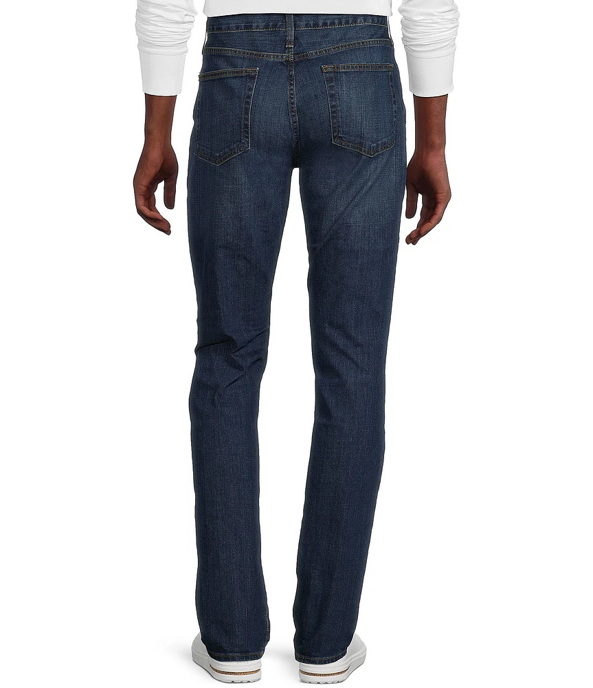 Cremieux Premium Denim Straight Fit Med Wash Stretch Jeans