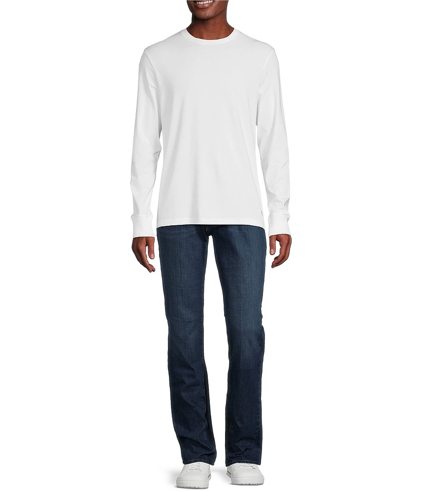 Cremieux Premium Denim Straight Fit Med Wash Stretch Jeans