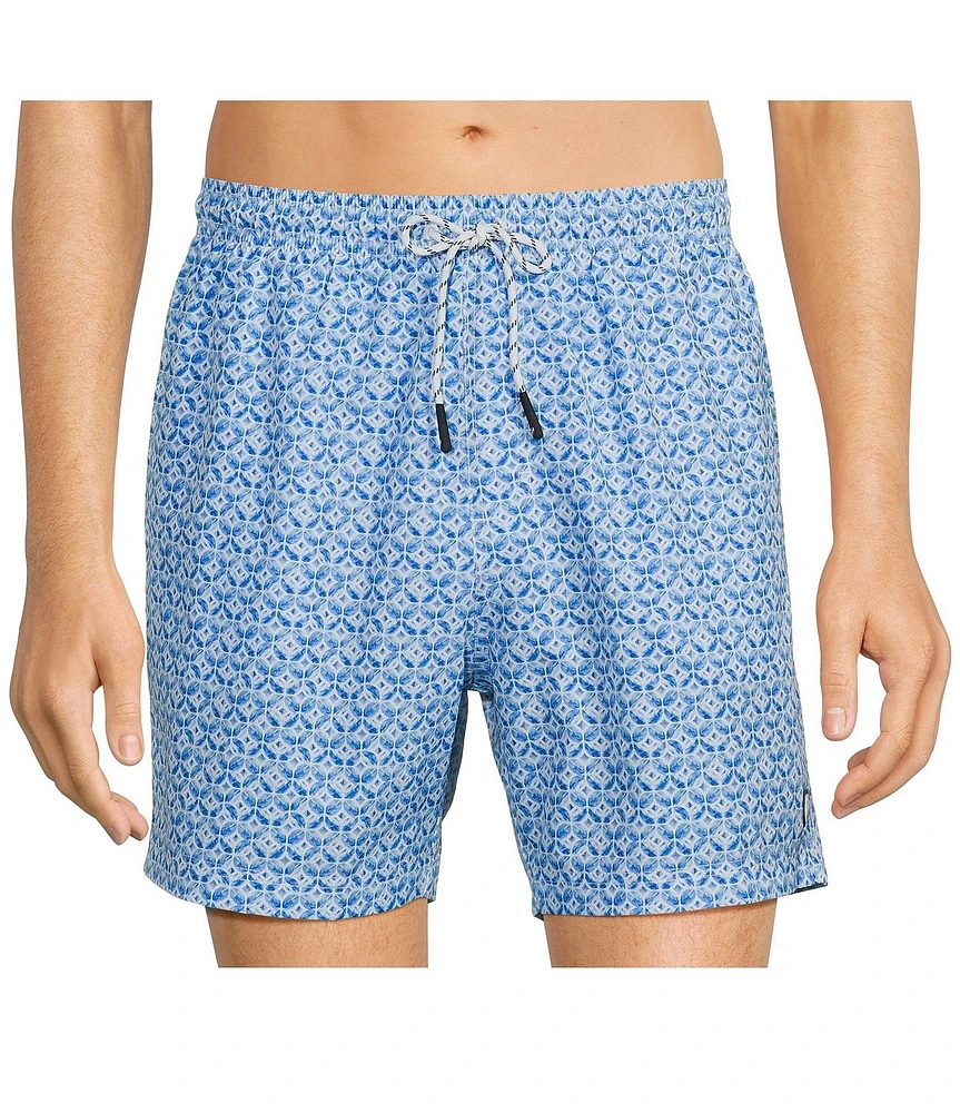 Cremieux Mini Geo 6#double; Swim Trunks
