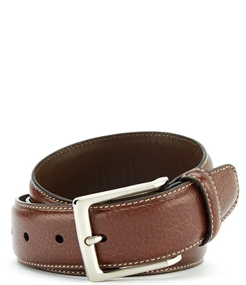 Cremieux Pebble Contrast Stitch Belt