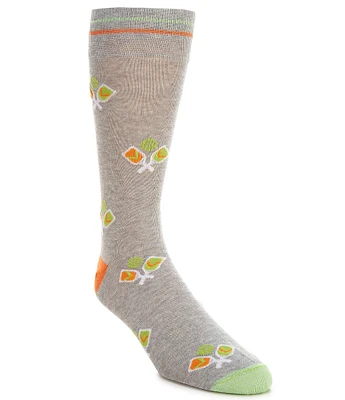 Cremieux Pickleball Pattern Crew Dress Socks