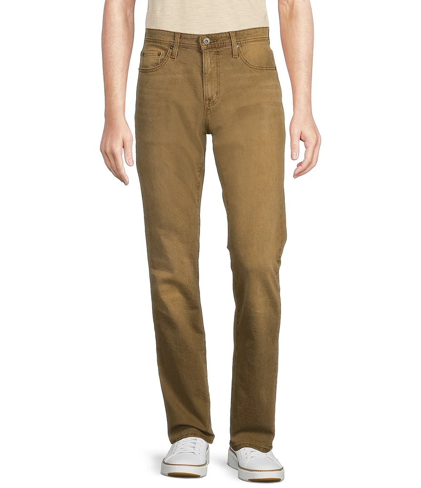 Cremieux Premium Denim Straight Fit Frappe Stretch Jeans