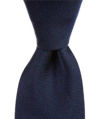 Cremieux Solid 3#double; Woven Silk Tie