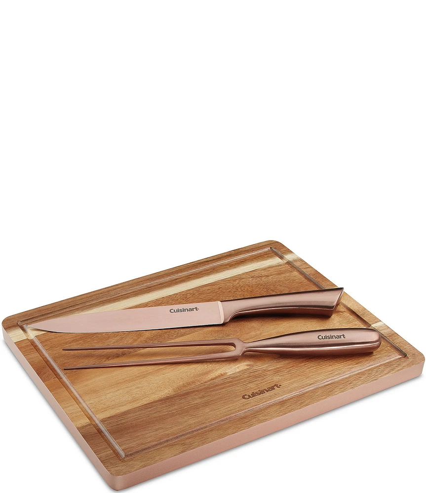 Cuisinart Rose Gold 3-Piece Carving Set
