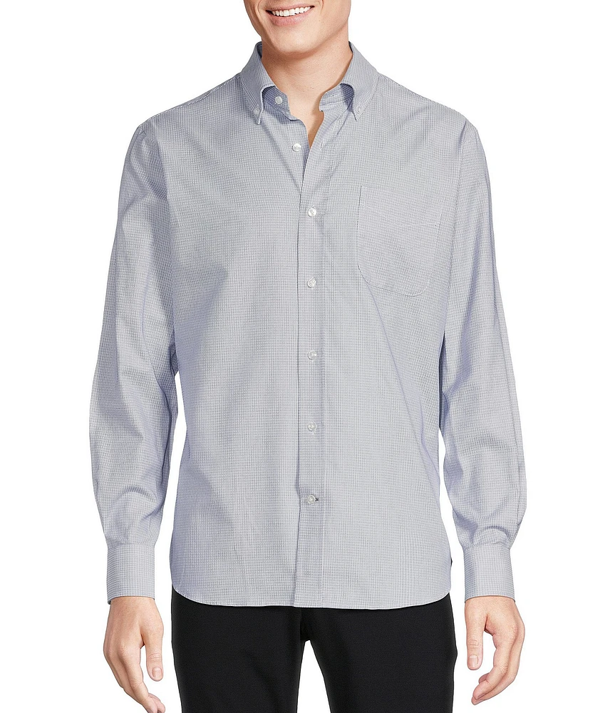 Daniel Cremieux Signature Label Canclini Print Long Sleeve Woven Shirt