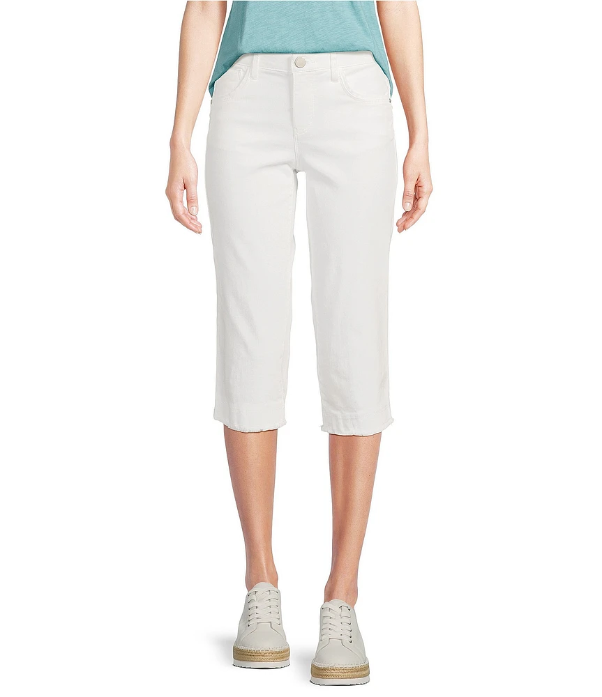 Democracy #double;Ab#double;solution® Stretch Straight Leg Skimmer Fray Hem Jeans
