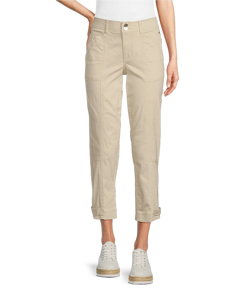Democracy Petite Size #double;Ab#double;solution Stretch Utility High Rise Tapered Leg Pants