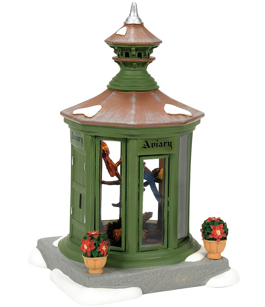 Department 56 Dicken's Village Zoo An Aviary In Honor Figurine