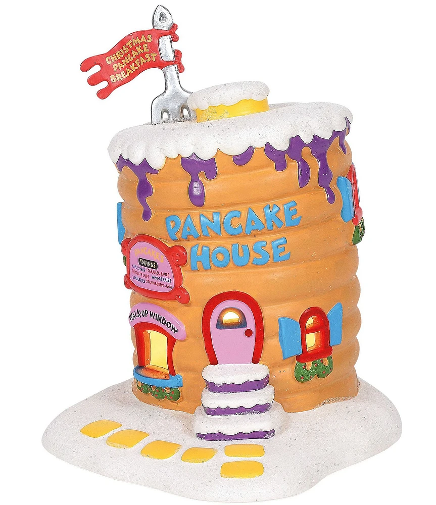 Department 56 Dr. Seuss The Grinch Collection Who-ville Pancake House Figurine
