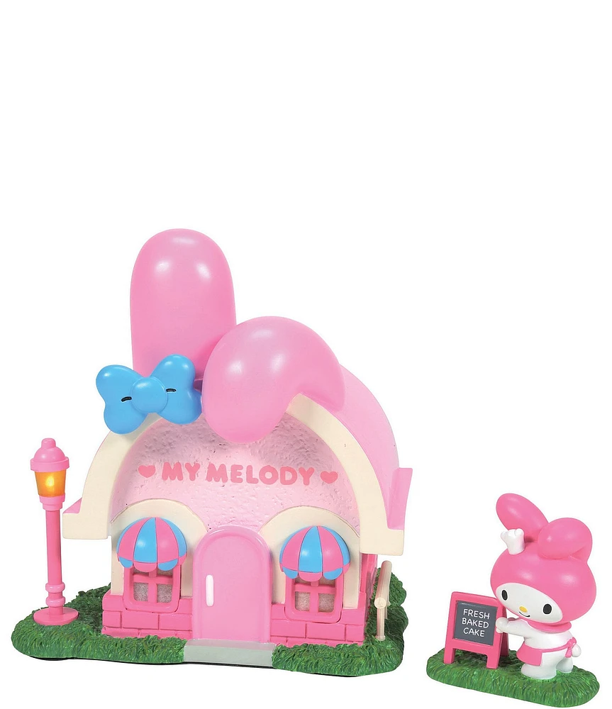 Department 56 Hello Kitty Village My Melody's Bakery, Set of 2