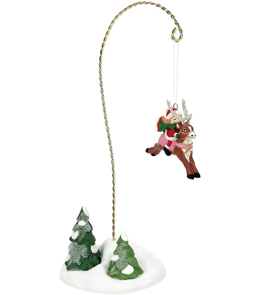 Department 56 North Pole Series Elfette Test Flight Aerial