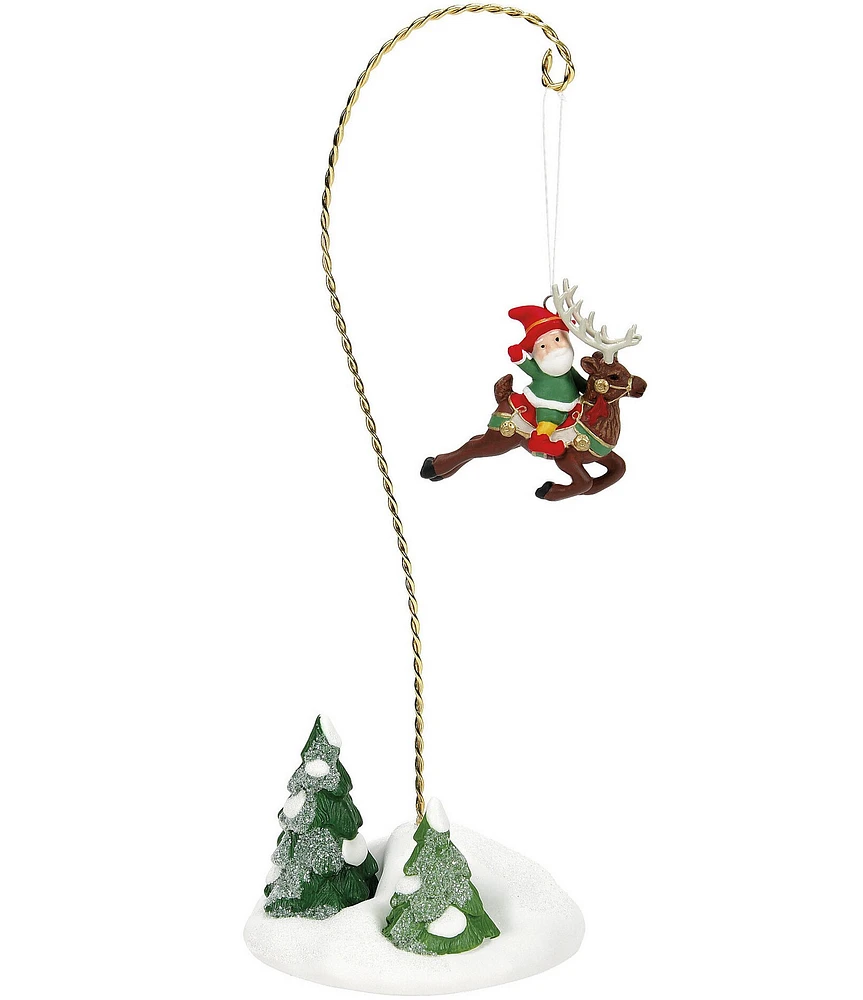 Department 56 North Pole Series Elf Test Flight-Aerial Figurine