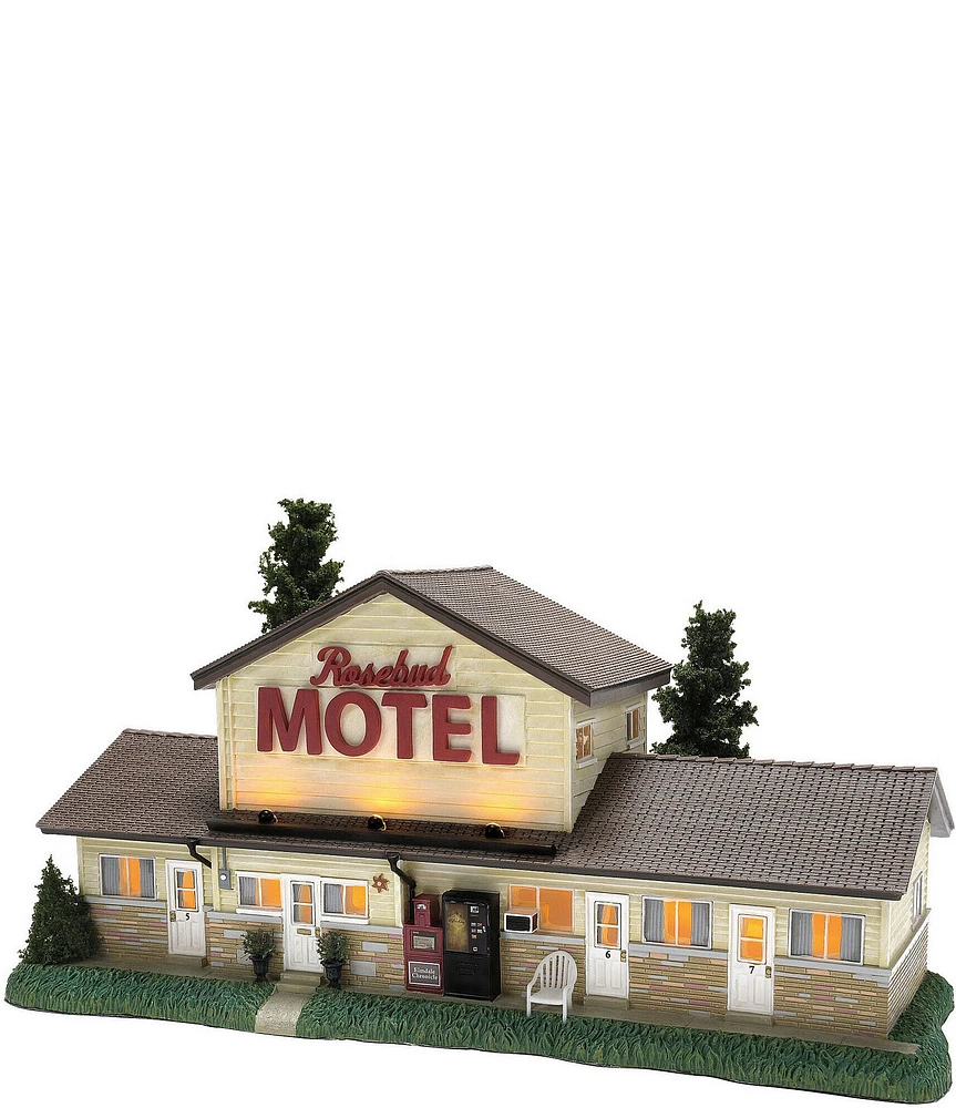 Department 56 Schitt's Creek The Rosebud Motel LED Lighting Figurine