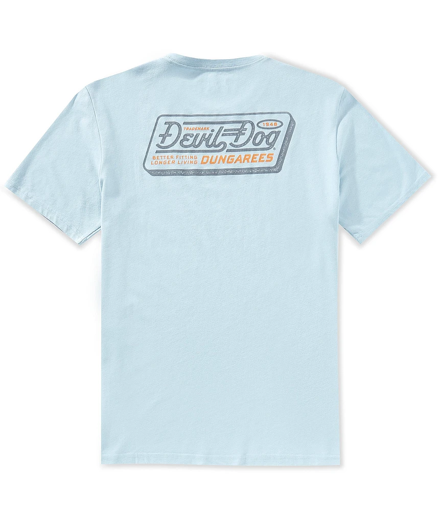 Devil-Dog Dungarees Americana Plate Graphic T-Shirt