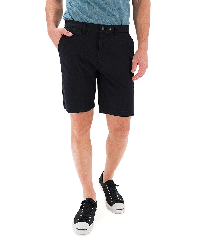 Devil-Dog Dungarees Sateen Twill 9#double; Inseam Chino Shorts