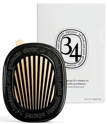 DIPTYQUE 34 Boulevard Saint Germain Car Fragrance Diffuser and Insert Set