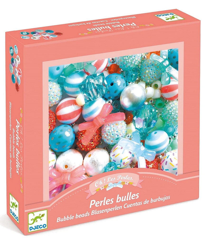 Djeco Bubble Beads Bracelet Making Kit - Silver
