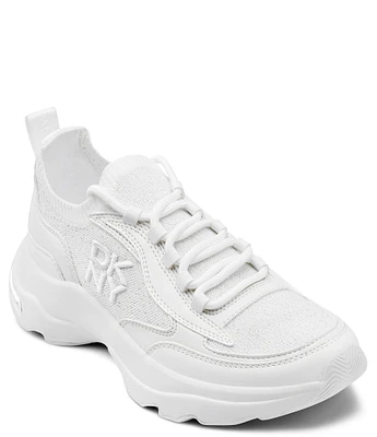 DKNY by Donna Karan Jami Logo Detail Lace Up Sneakers