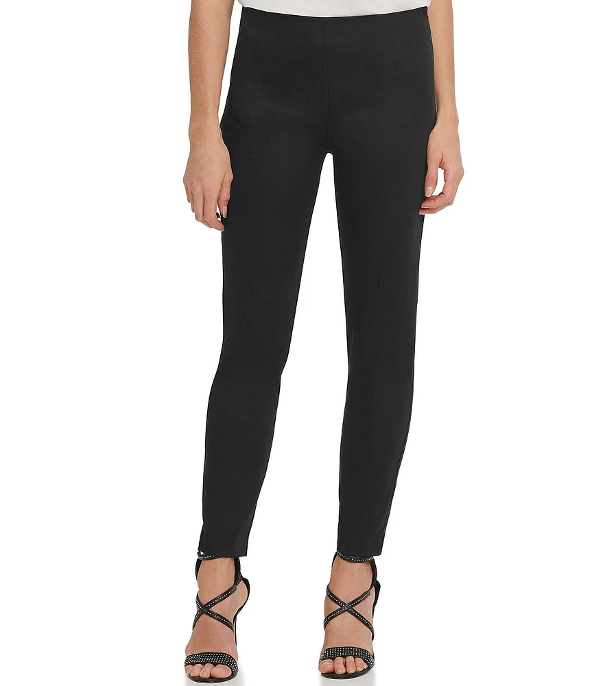 DKNY by Donna Karan Ponte Knit Pull-On Knit Leggings