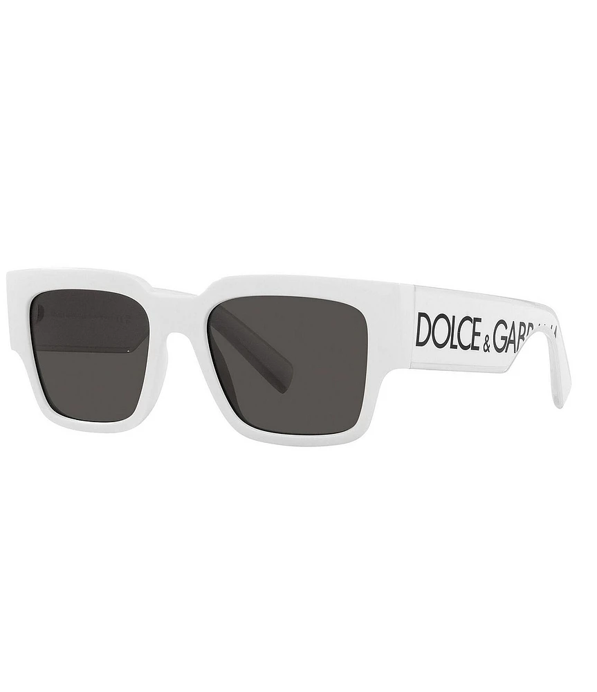 Dolce & Gabbana Men's Dg6184 52mm Square Sunglasses