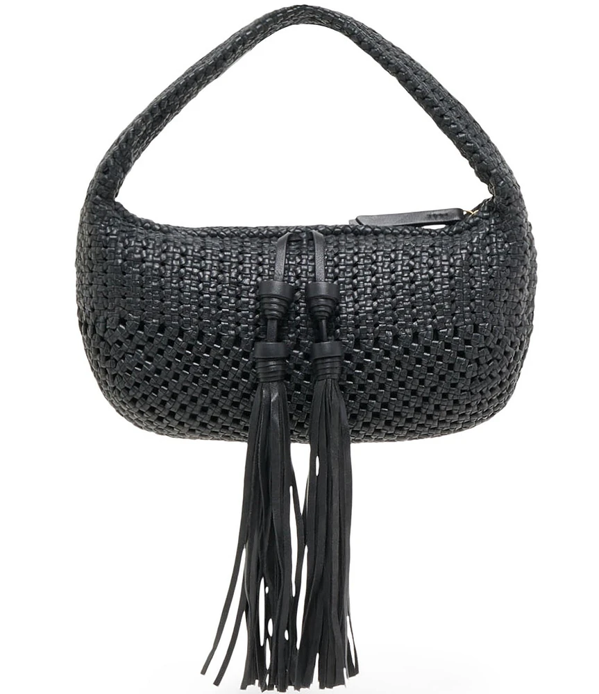 Dolce Vita Zenia Woven Leather Shoulder Bag