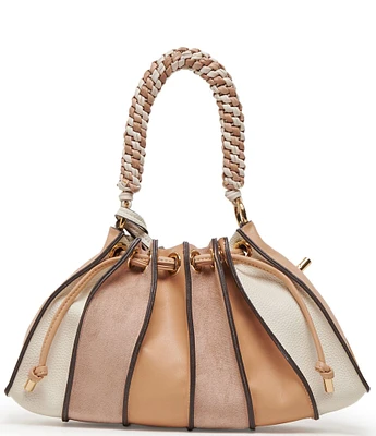 Dolce Vita Toni East West Pleated Satchel Bag
