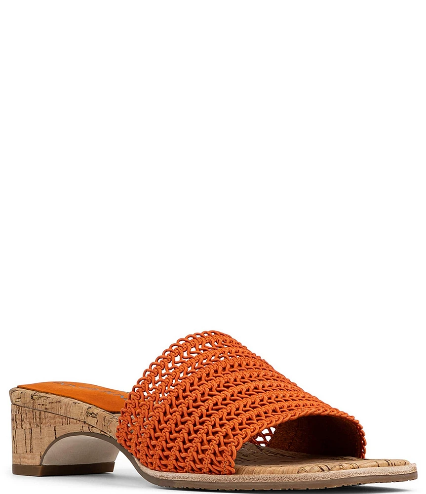 Donald Pliner Clodie Stretch Macrame Slides