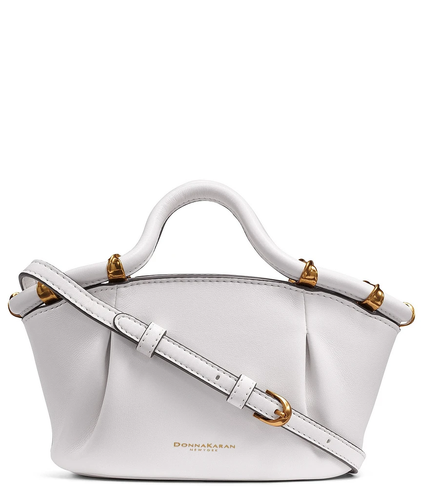 Donna Karan Chiffon Statement Top Handle Tote Crossbody Bag
