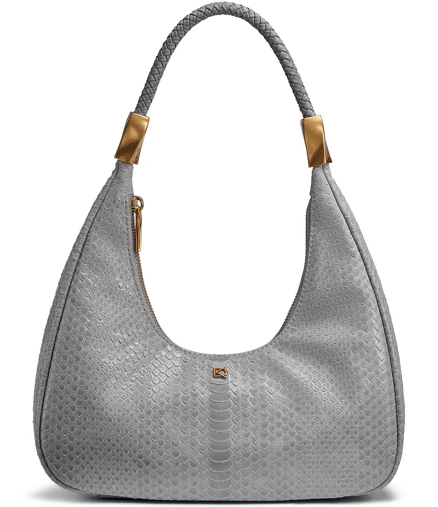 Donna Karan Quogue Skipper Snake Shoulder Bag
