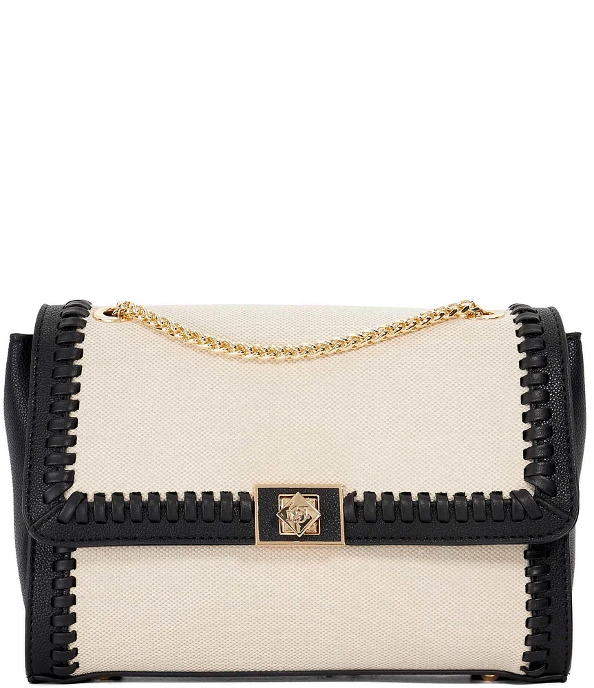 Dune London Diligently Convertible Contrast Trim Shoulder Bag