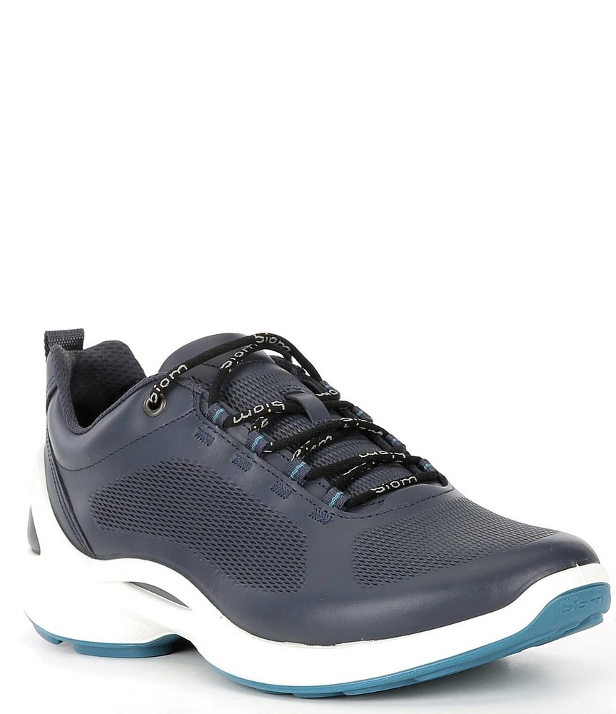 ECCO Men's BIOM Fjuel Zephyr Perforated Leather Sneakers