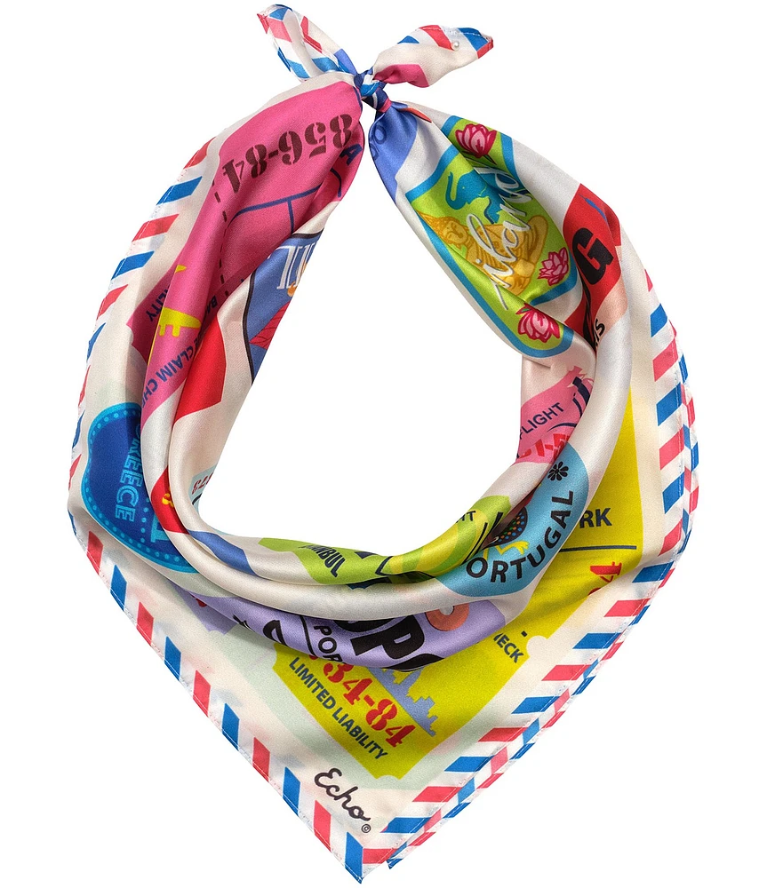 Echo Jet Set Silk Bandana Scarf