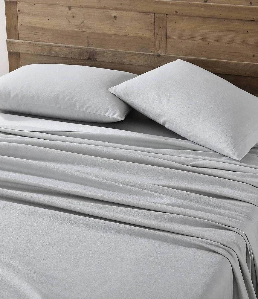 Eddie Bauer Solid Flannel Sheet Set