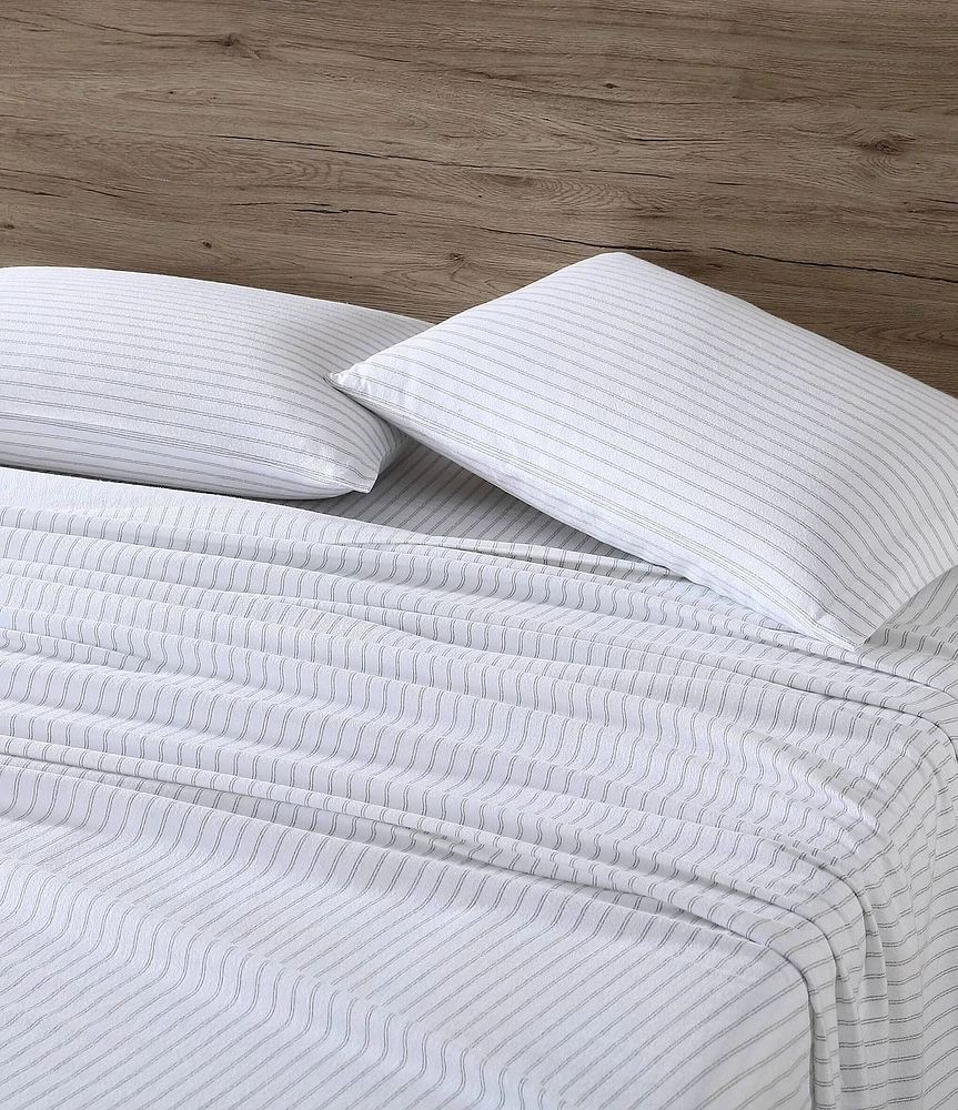 Eddie Bauer Trail Striped Flannel Sheet Set