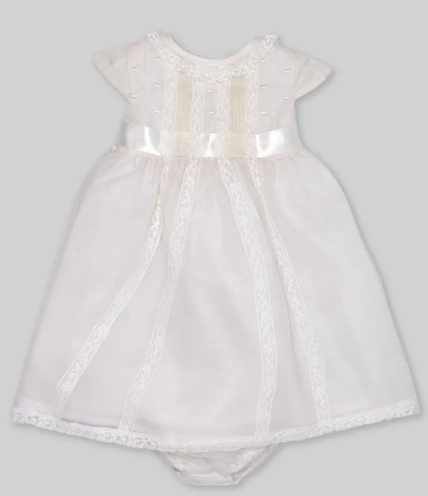 Edgehill Collection Baby Girls Lace Heirloom Collection Dress