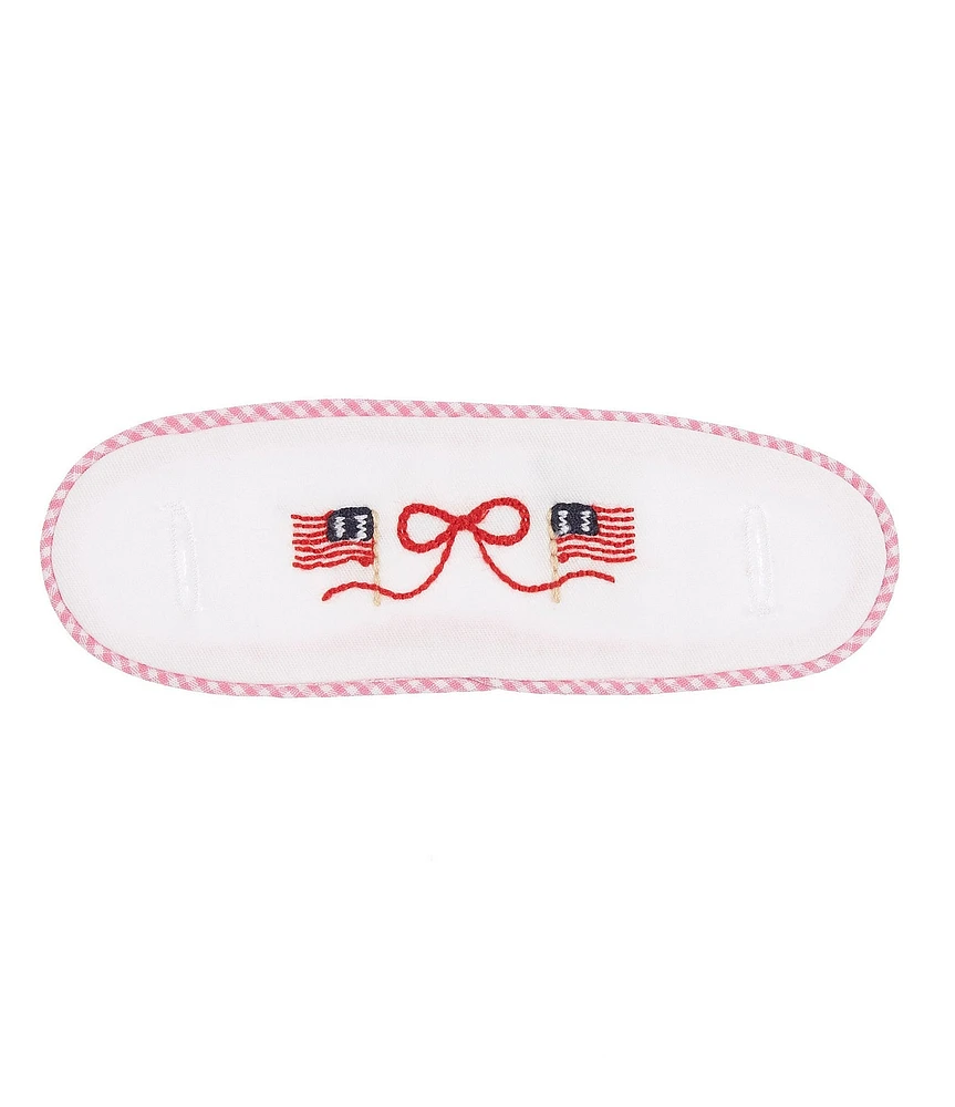 Edgehill Collection Girls American Flags Accessory Add On Tab