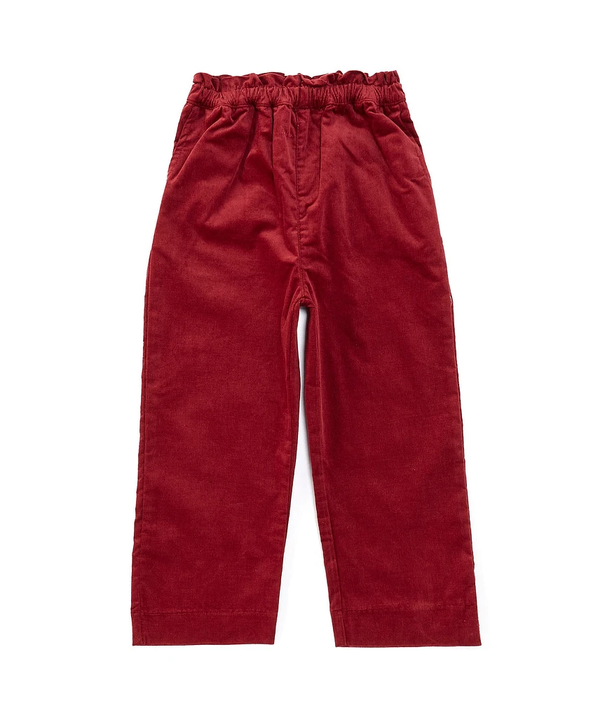 Edgehill Collection Little Girls Corduroy Pull-On Pants
