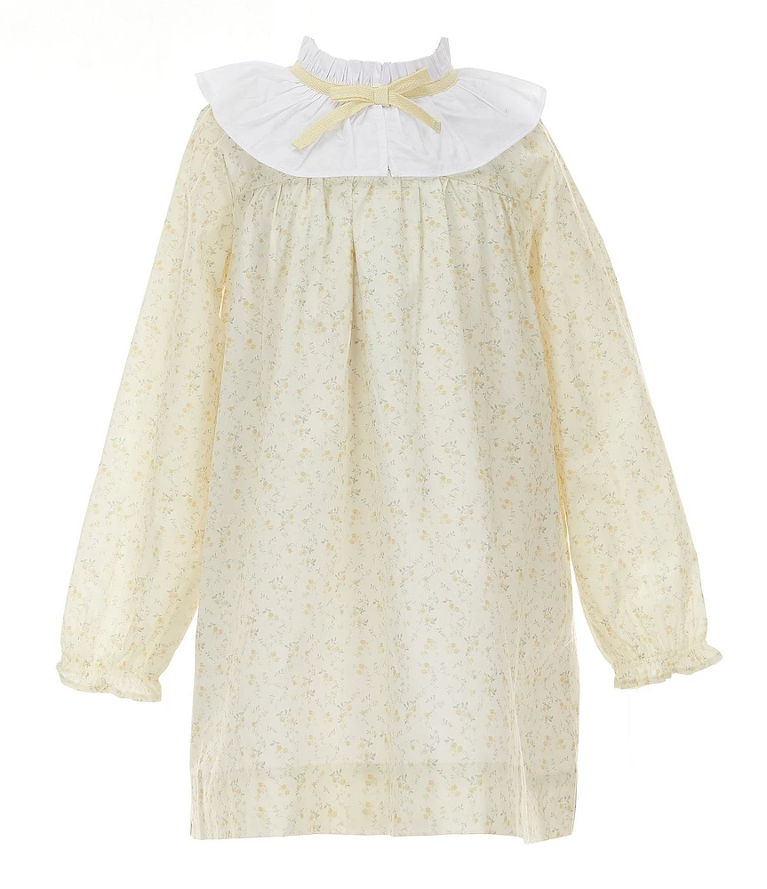 Edgehill Collection x Kristin Ellen Hockman Little Girls Alma Long Sleeve Dress