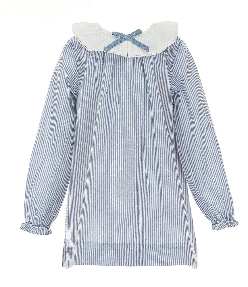 Edgehill Collection x Kristin Ellen Hockman Little Girls Selma Long Sleeve Dress