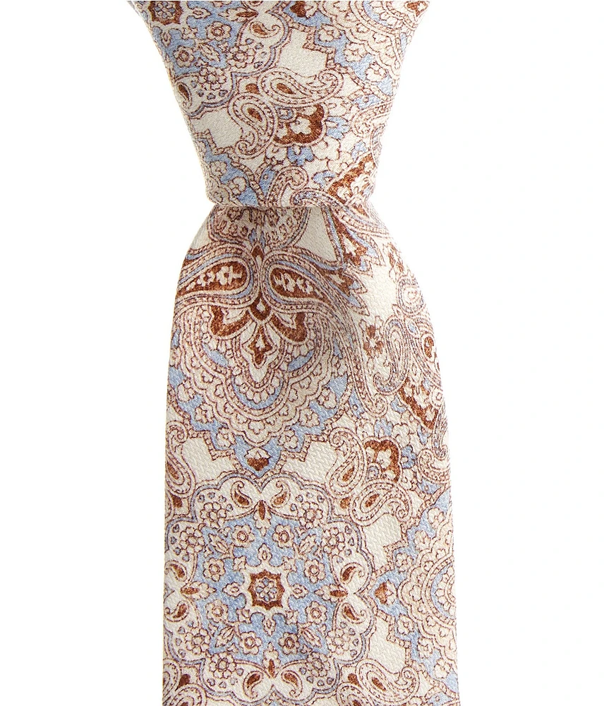 Edward Armah Persian 3.3#double; Silk Tie