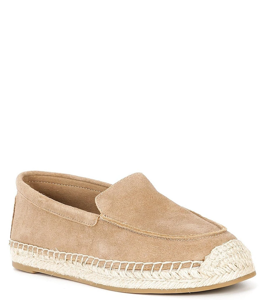 Eileen Fisher Lyla Suede Espadrille Slip-Ons