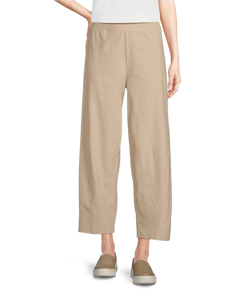 Eileen Fisher Washable Stretch Crepe Lantern Ankle Pants