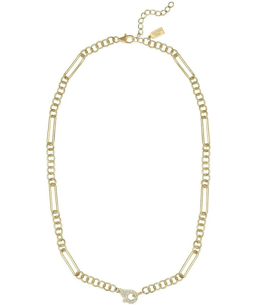Electric Picks Locked Up Chain Necklace