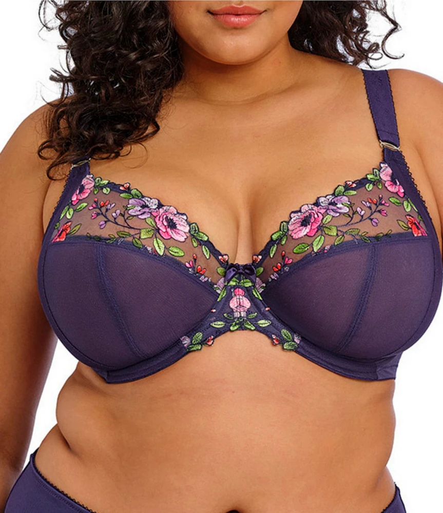 Elomi Himari Midnight Underwire Plunge Bra