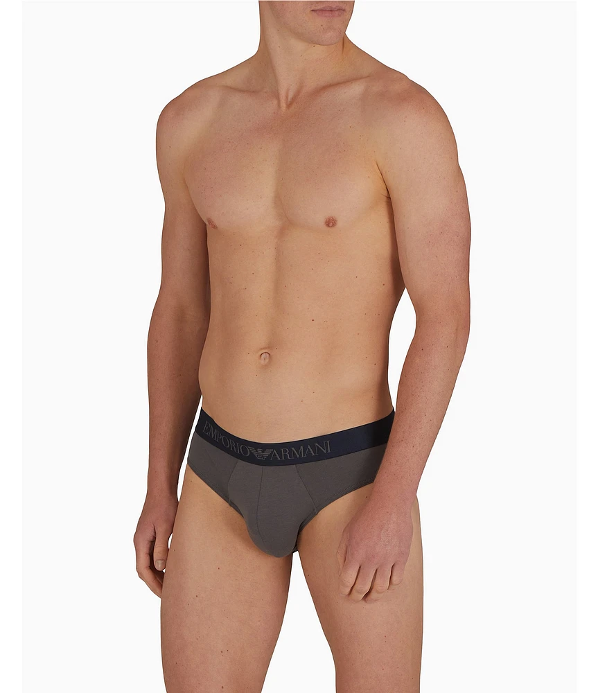 Emporio Armani Classic All Over Print Brief 2-Pack