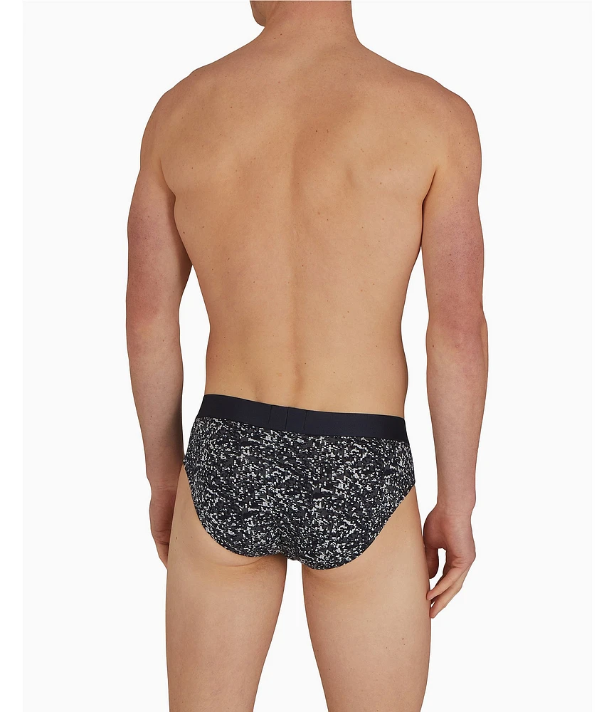 Emporio Armani Classic All Over Print Brief 2-Pack