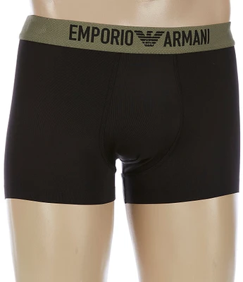 Emporio Armani Classic Solid Microfiber Trunks