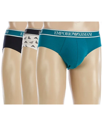 Emporio Armani Core Logoband Briefs 3-Pack