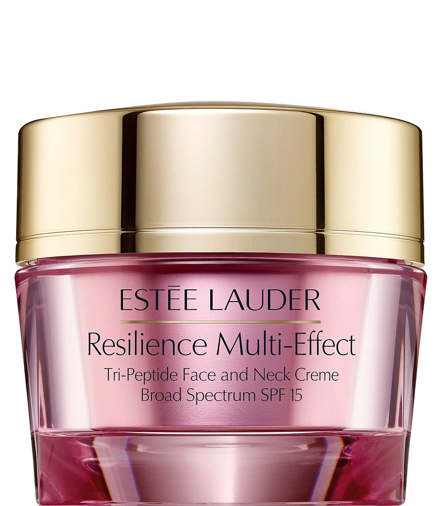 Estee Lauder Resilience Multi-Effect Tri-Peptide Face and Neck Creme SPF15 Dry Skin