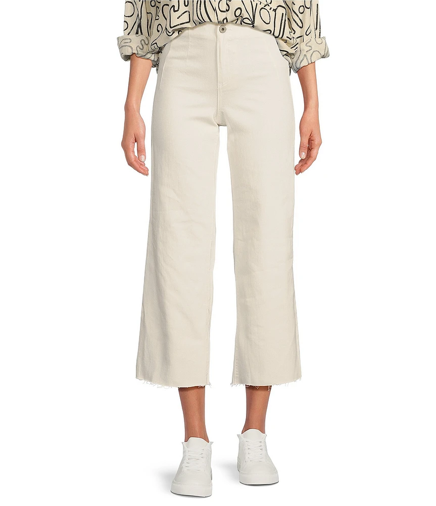 Every Denim High Rise Pleated Waist Jeans